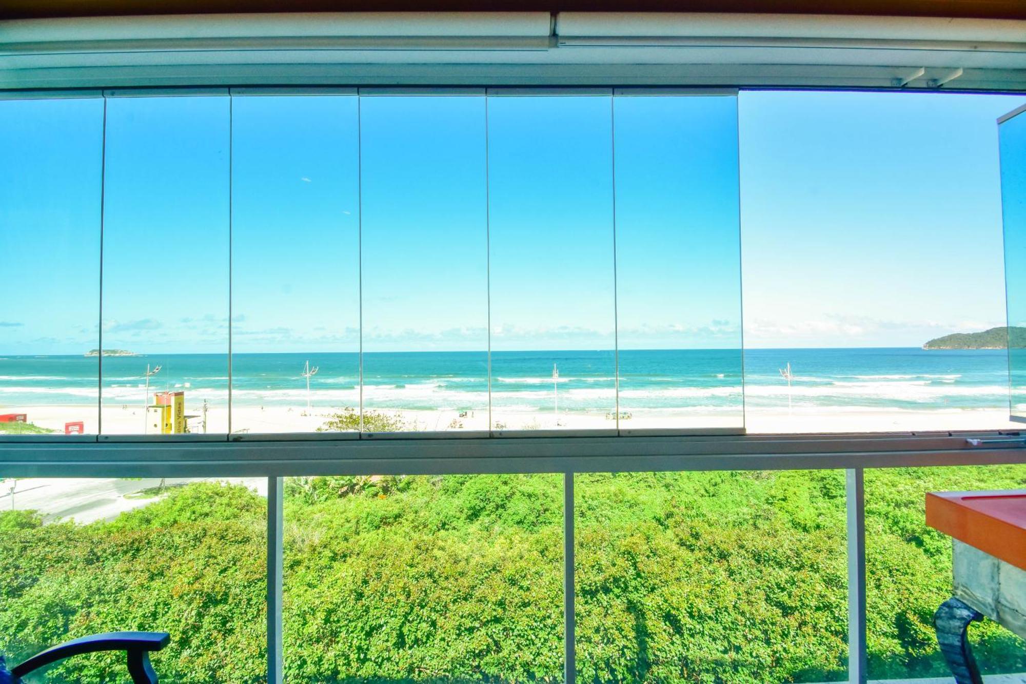 Apartamento Frente Mar Na Praia Do Santinho N880 Florianópolis Exteriör bild