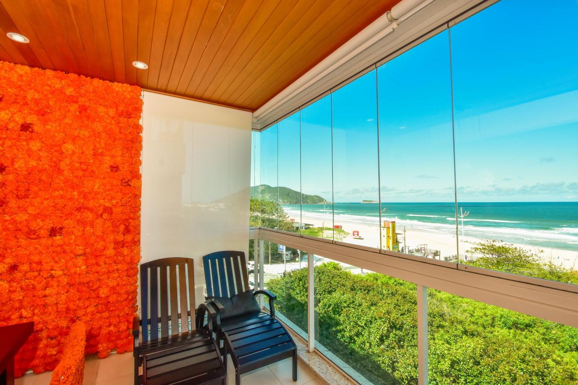 Apartamento Frente Mar Na Praia Do Santinho N880 Florianópolis Exteriör bild