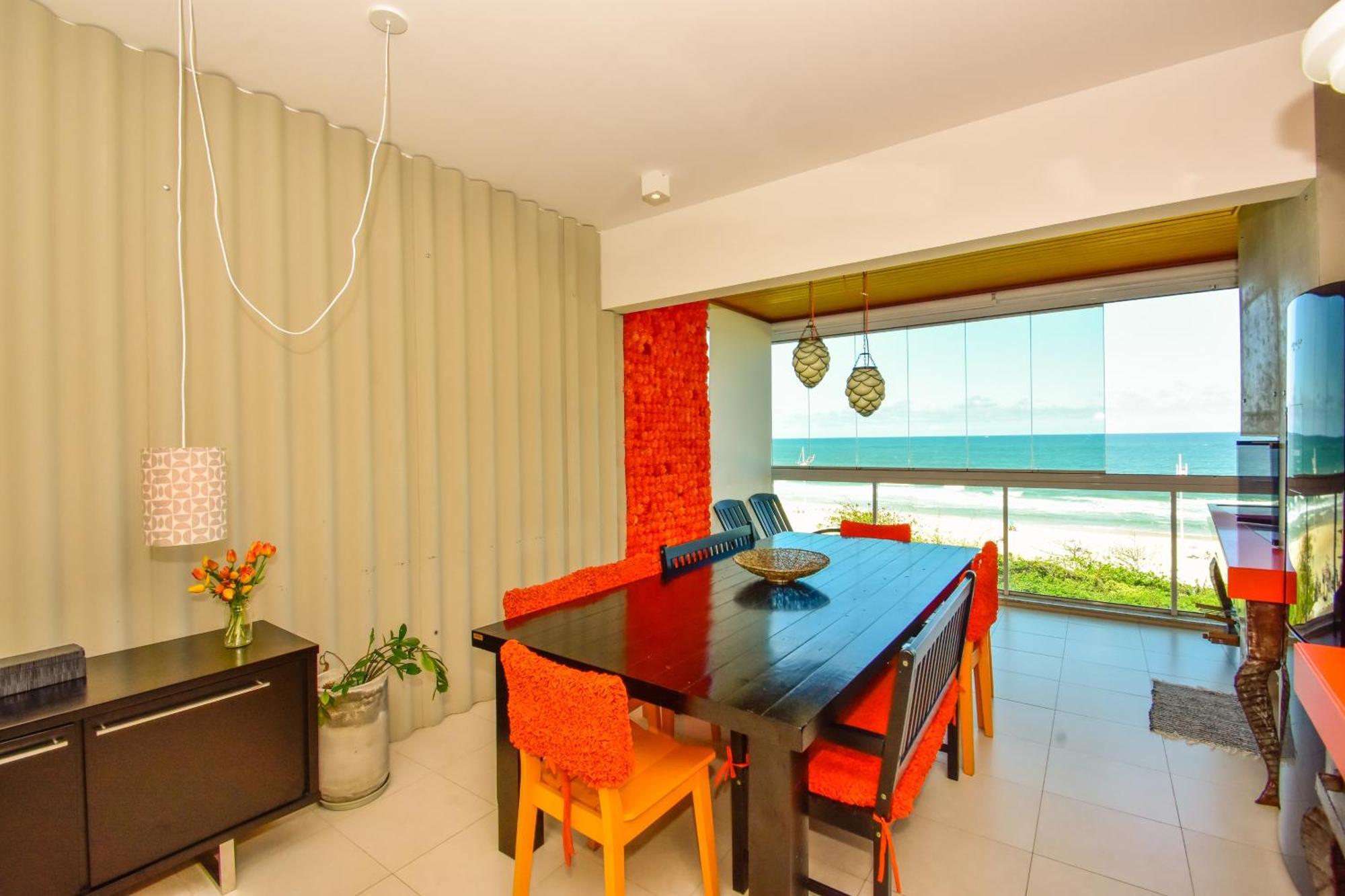 Apartamento Frente Mar Na Praia Do Santinho N880 Florianópolis Exteriör bild