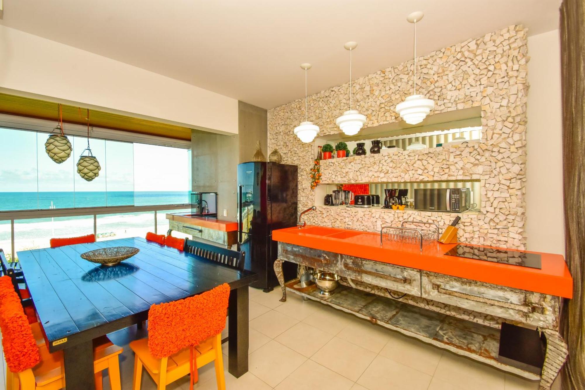 Apartamento Frente Mar Na Praia Do Santinho N880 Florianópolis Exteriör bild