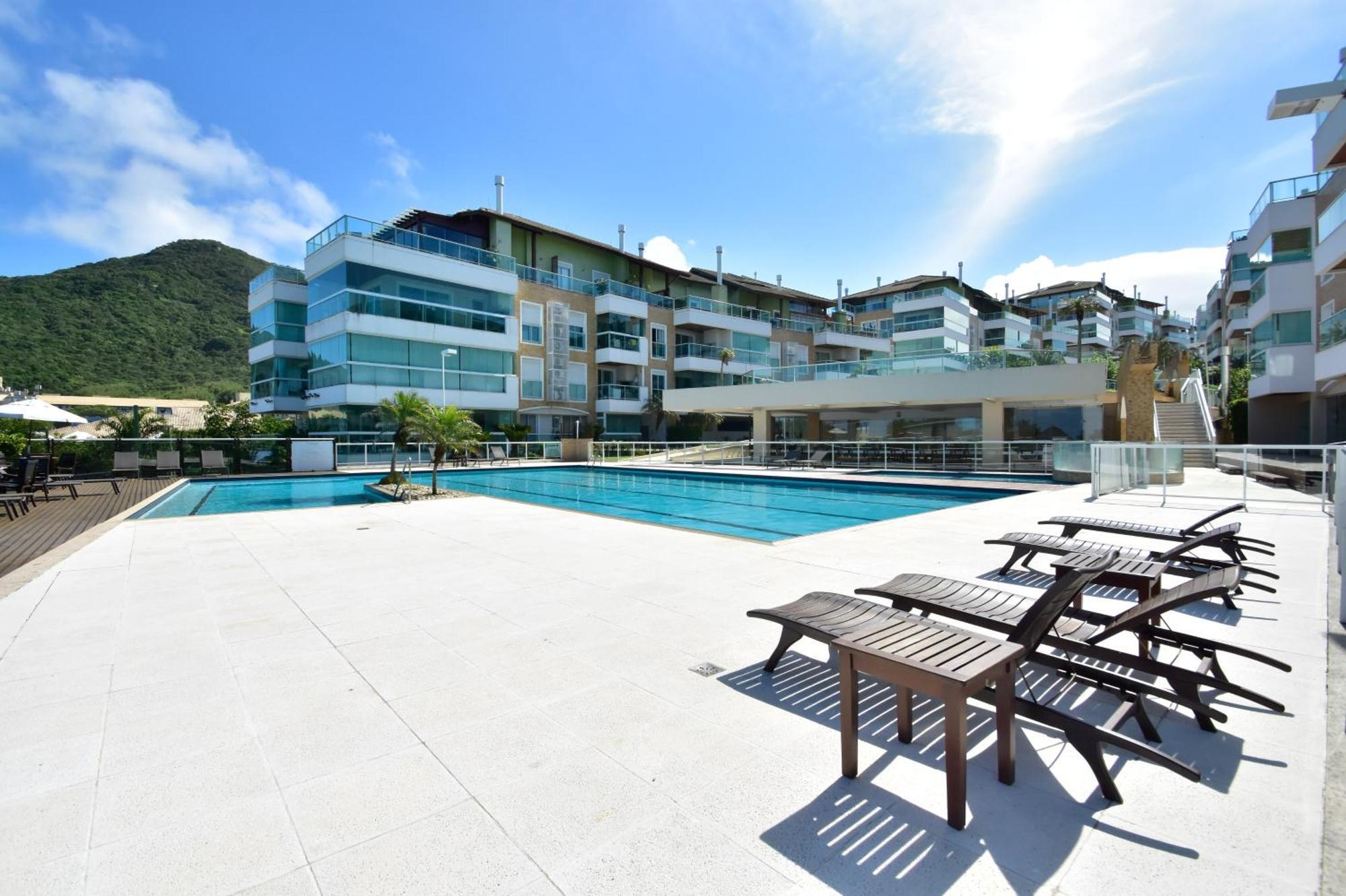 Apartamento Frente Mar Na Praia Do Santinho N880 Florianópolis Exteriör bild